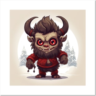 Krampus Posters and Art